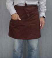 A05-西餐 半身 短版單層 工作圍裙 (多款顏色)